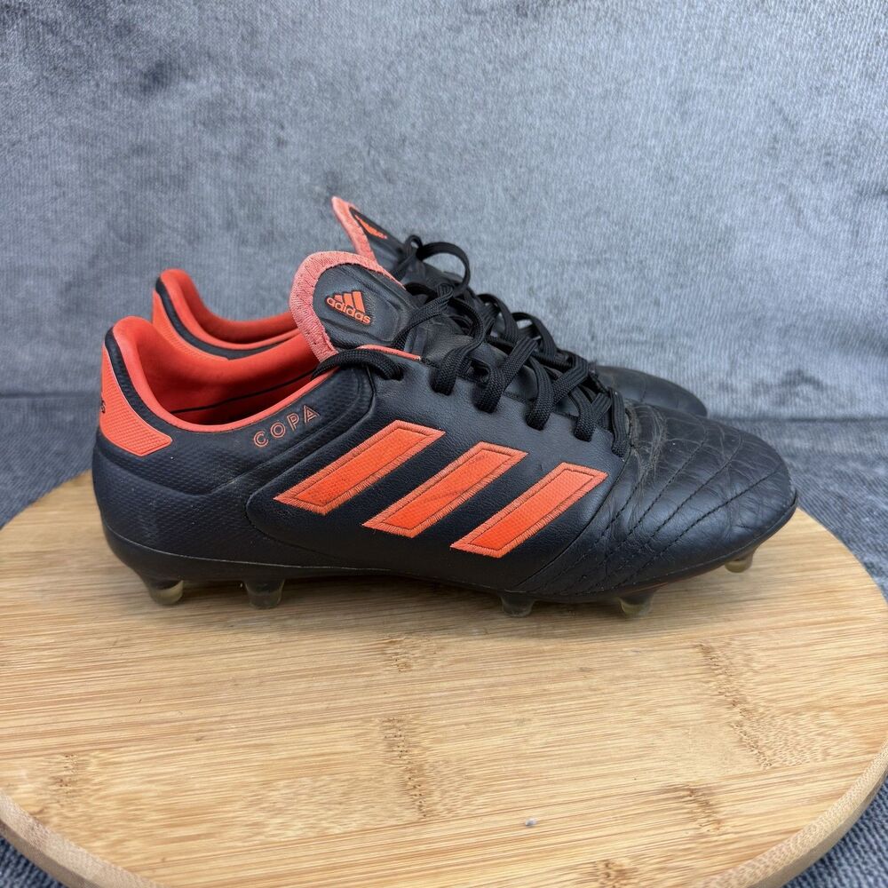 Adidas Copa Shoes Boys Size 6.5 Black Orange Athletic Soccer Cleats S77138